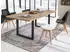 SIT Baumkante-Esstisch 160x90cm natur WildeicheMetall antikschwarz 160x90x76 cm (07107-26