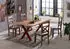 SIT Esstisch 240x100 cm 40 mm Altholz bunt lackiert -Gestell braun 240x100x76,5 cm (15105-00)