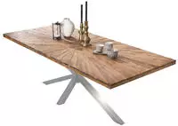 SIT Esstisch "Tops&Tables" aus recyceltem Altholz Teak
