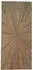 SIT Esstisch 180x100 cm 50 mm Teak naturMetall antiksilber 180x100x79 cm (15261-40)