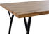 SIT Esstisch 150x90cm Eiche-Optik Stärke 35 mm Tischbeine Metall schwarz 150x90 cm x77 cm (19000-06)