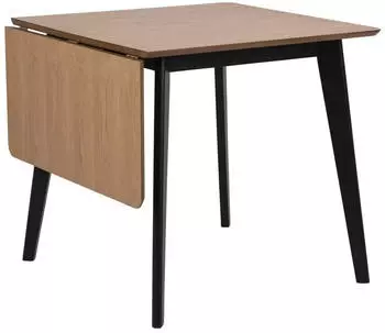 Actona Roxby Esstisch 80/120 cm mit 1 zus&auml;tzlichen Platte Natur.