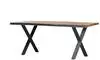 Woodford Baumkantentisch Rasmus holzfarben 100x76