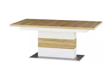 maison bleue S&auml;ulentisch ausziehbar Xanten holzfarben 100x77