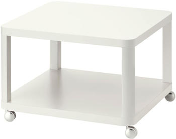 Ikea TINGBY Beistelltisch mit Rollen weiß 64x45x64 cm