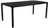 Zuiver Esstisch Schwarz Esche furniert rechteckig zylindrisch 90x75x180 cm