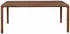 Zuiver Esstisch Walnuss Walnuss furniert rechteckig zylindrisch 90x75x180 cm