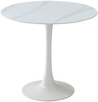 Stolkom Esstisch "Josh Esszimmertisch rund Keramik, marmoriert, BxH 90x75 cm"