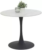 HELA Bistrotisch "PAOLA Esstisch rund" 90 cm, robuste Steinplatte, verschiedene