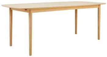 Mid.you Esstisch Eiche furniert rechteckig rund 210x75x100 cm Esstische oval Mid.you Esstisch Eiche furniert rechteckig rund 210x75x100 cm Esstische oval