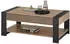 Livetastic Couchtisch Schwarz Eiche Artisan 1 Schubladen 60x42x110 cm