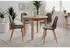 Mid.you Esstisch Sonoma Eiche rund 100x75x100 cm ausziehbar