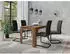 Mid.you Esstisch Nori Braun rechteckig 80x75x140 cm