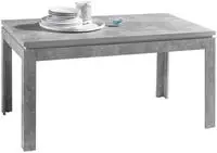 Stolkom Esstisch "Stone" 140-180 cm ausziehbar, Tisch in Beton Dekor
