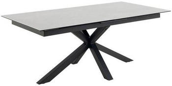 Mid.you Esstisch Wei&szlig; Keramik rechteckig 100x76x200-240 cm ausziehbar