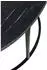 CarryHome Couchtisch Schwarz Stein rund 80x46x80 cm Couchtische Marmor