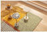 KARE Beistelltisch Dunkelbraun Braun Gold Metall Kunststoff rund 25x50x25 cm