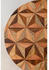 KARE Beistelltisch Dunkelbraun Braun Gold Metall Kunststoff rund 25x50x25 cm