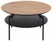 ACTONA GROUP Couchtisch "Goldington Beistelltisch, Kaffetisch" Sofatisch, rund,