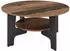 Mid.you Couchtisch Anthrazit Alteiche rund 80x42,5x80 cm