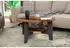 Mid.you Couchtisch Anthrazit Alteiche rund 80x42,5x80 cm