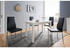 CarryHome Esstisch Weiß rechteckig 70x76.5x120 cm ausziehbar