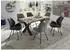 Livetastic Esstisch Mangomassiv X-Form 100x77x200 cm