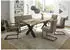 Livetastic Esstisch Mangomassiv X-Form 100x77x200 cm