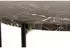Actona Beistelltisch Braun Dunkelbraun Stein rund X-Form rund 42x45x42 cm