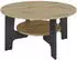 Mid.you Couchtisch Anthrazit Eiche Artisan rund 80x42,5x80 cm