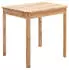Mid.you Esstisch Wildeiche massiv rechteckig 80x76x60 cm