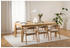Mid.you Esstisch Eiche rechteckig rund 200x75x100 cm ausziehbar