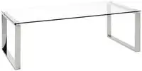 HAKU Couchtisch "Sofatisch, Wohnzimmertisch" 1 Stk. tlg. rechteckig - aus Metall