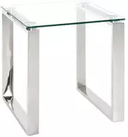 HAKU Beistelltisch "Sofatisch, Wohnzimmertisch" 1 Stk. tlg. quadratisch - aus Metall