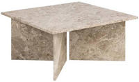 ACTONA GROUP Couchtisch "Vega" Couchtisch, V-f&ouml;rmig Gestell,matt Latte lackiert