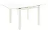 Valdera Esstisch Weiß 80x76x80-140 cm ausziehbar