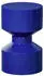 CarryHome BeistelltischBlau Metall rund 30x47x30 cm