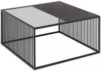 ACTONA GROUP Couchtisch "Strington, Marmoroptik schwarz - modern & stilvoll,