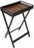 Wenko Klapptisch Black Outdoor Kitchen Schwarz Akazie Akazie rechteckig 89x42x60 cm klappbar