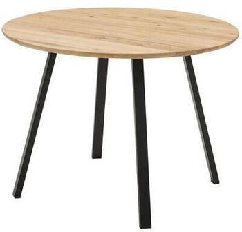 Mid.you Esstisch Eiche massiv rund 110x75x110 cm