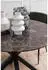 Mid.you Esstisch Braun Stein rund 120x75x120 cm