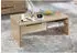 CarryHome Couchtisch Graphit Eiche Artisan 2 Schubladen rechteckig Wange 110x40x65 cm