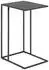 CarryHome BeistelltischSchwarz Marmoroptik rechteckig 35x63x43 cm Reach