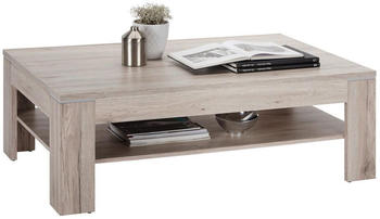 HOM'IN Couchtisch Eiche rechteckig 75x43x120 cm