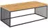 Livetastic Couchtisch Eiche rechteckig Wange 40x60x120 cm
