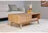 Livetastic Couchtisch Eiche Metall 1 Schubladen 55x44x110 cm