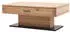 Livetastic Couchtisch Anthrazit Eiche furniert massiv 1 Schubladen rechteckig 70x45x115 cm