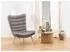 Mid.you Couchtisch Eiche furniert rund 80x42x80 cm