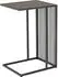 Mid.you Beistelltisch Schwarz Kunststoff quadratisch 35x63x43 cm