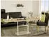 venda Couchtisch Silber Eiche 63x53x110 cm